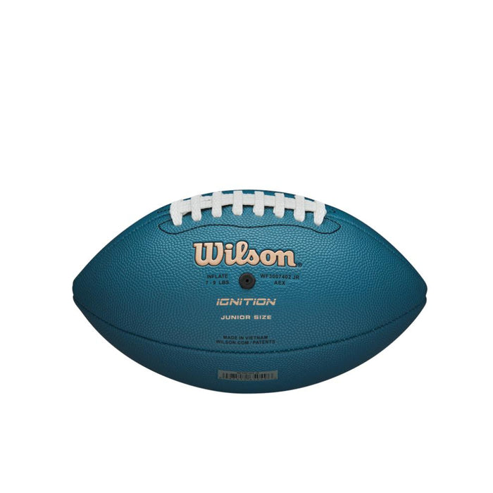 Wilson NFL Ignition Junior American Football Junior Blue Junior Blue