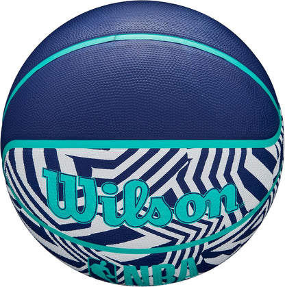 Wilson NBA DRV Plus Dazzle Camo Outdoor Basketballs - Size 6 an Size 7