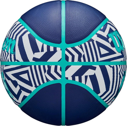 Wilson NBA DRV Plus Dazzle Camo Outdoor Basketballs - Size 6 an Size 7