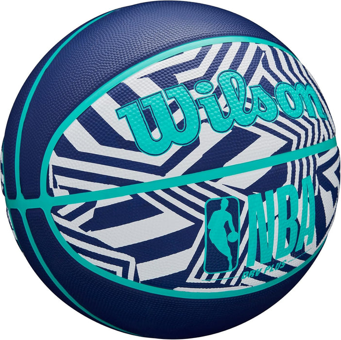 Wilson NBA DRV Plus Dazzle Camo Outdoor Basketballs - Size 6 an Size 7