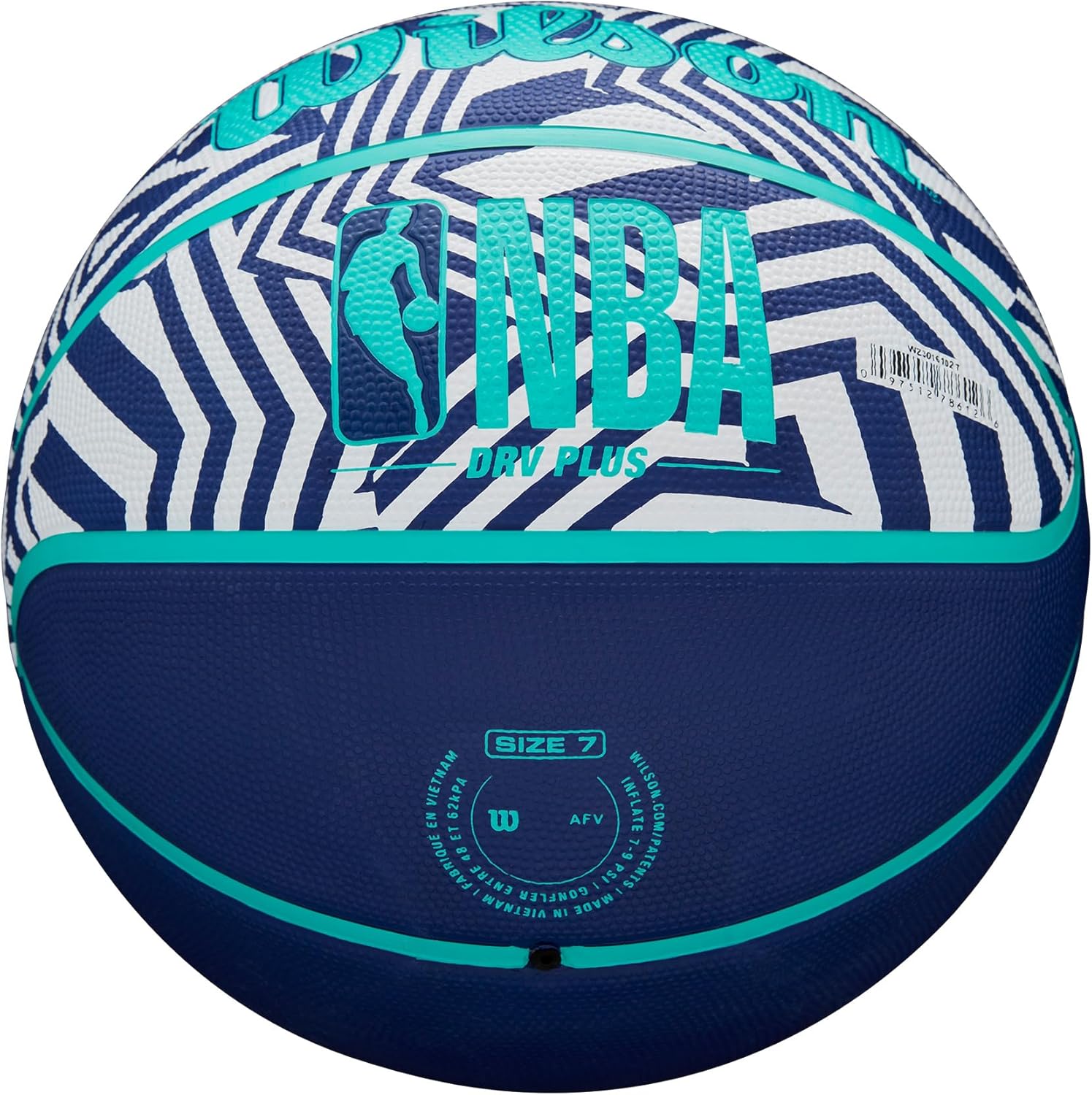 Wilson NBA DRV Plus Dazzle Camo Outdoor Basketballs - Size 6 an Size 7
