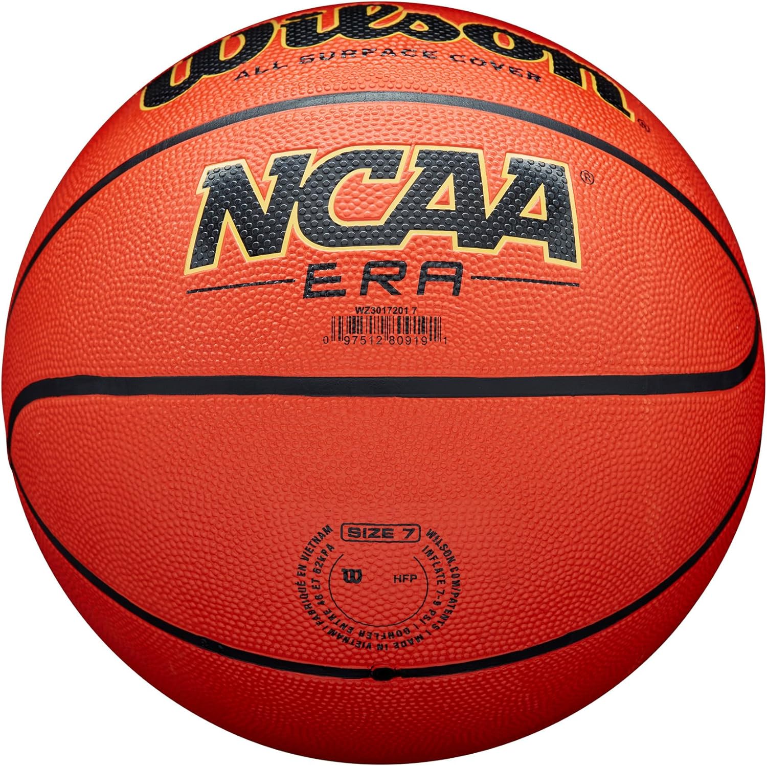 Wilson NCAA Era Basketballs - Size 5, Size 6 and Size 7