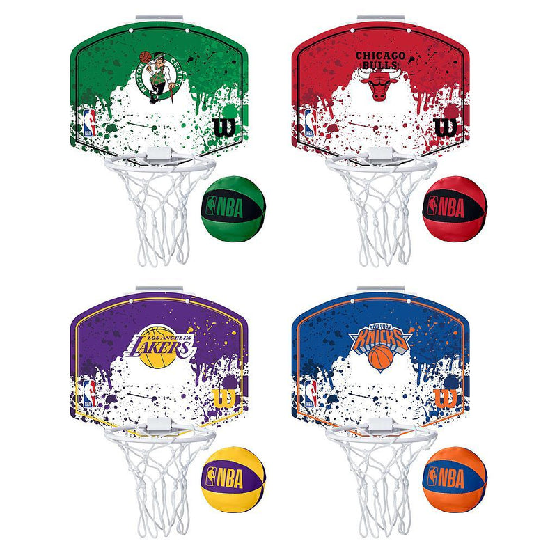 Wilson Mini NBA-Team Basketball Hoop