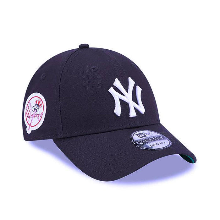 New Era New York Yankees MLB Team Side Patch Navy 9Forty Adjustable Cap