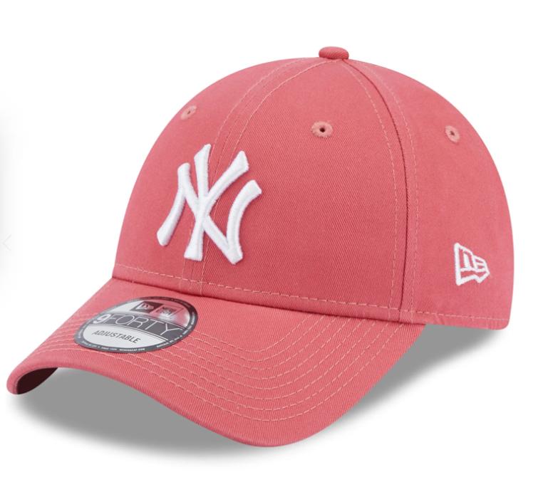 New Era Essential 9Forty Yankees Cap Peach Peach