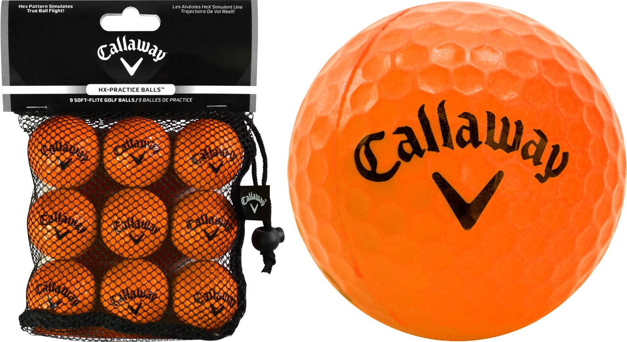 Callaway Soft Flight Golf Balls (Pack of 9) Neon Orange Neon Orange