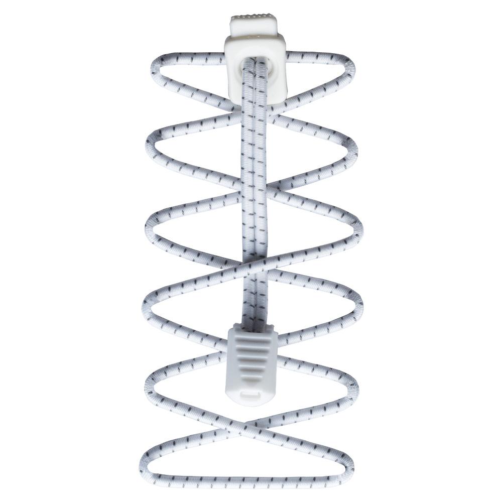 Nathan Reflective Run Laces White White