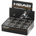 Head Tournament Squash Balls - Single Yellow Dot - Box of 12