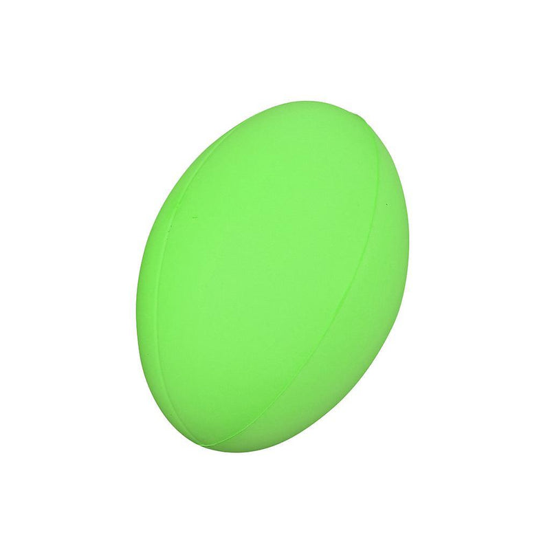 Uncoated Foam Rugby Ball Green Green