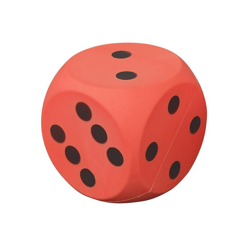 Uncoated Foam Dice Red Red