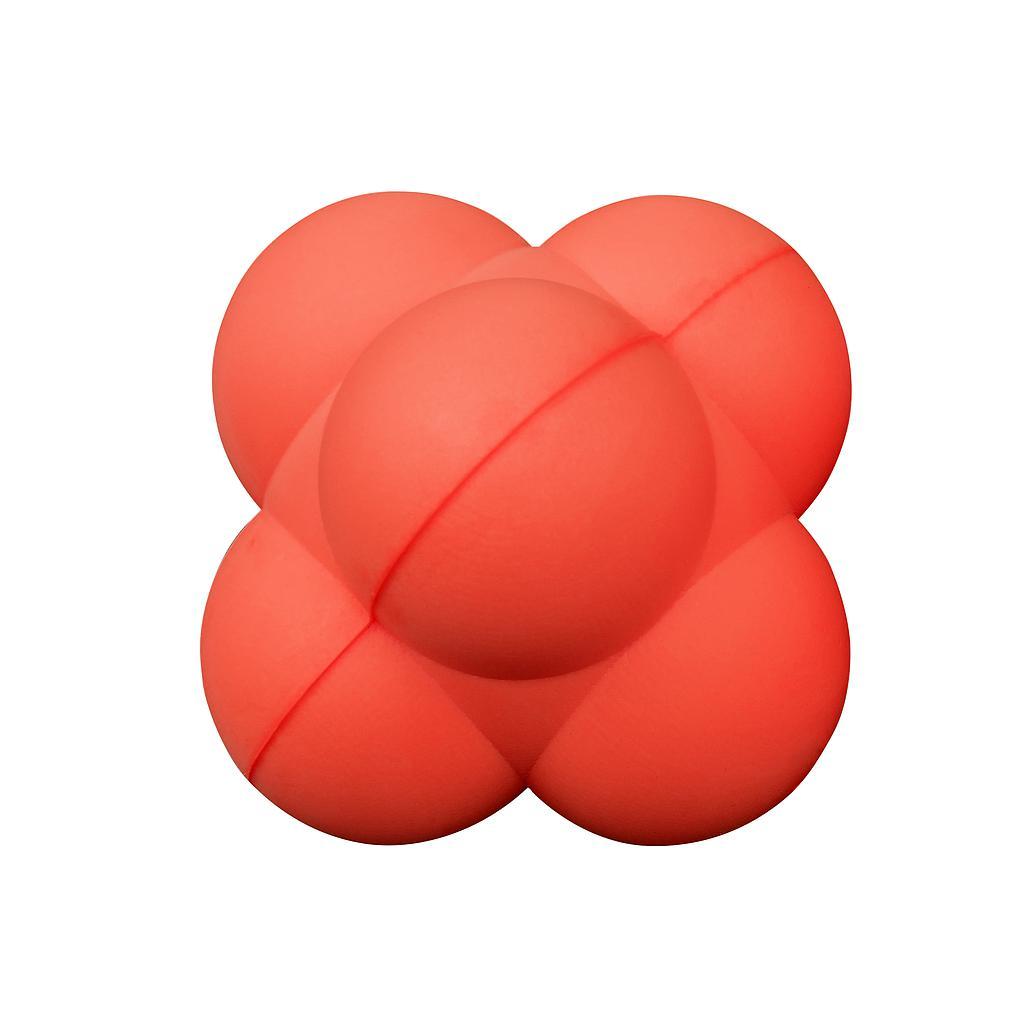 Uncoated Foam Reaction Ball Red Red