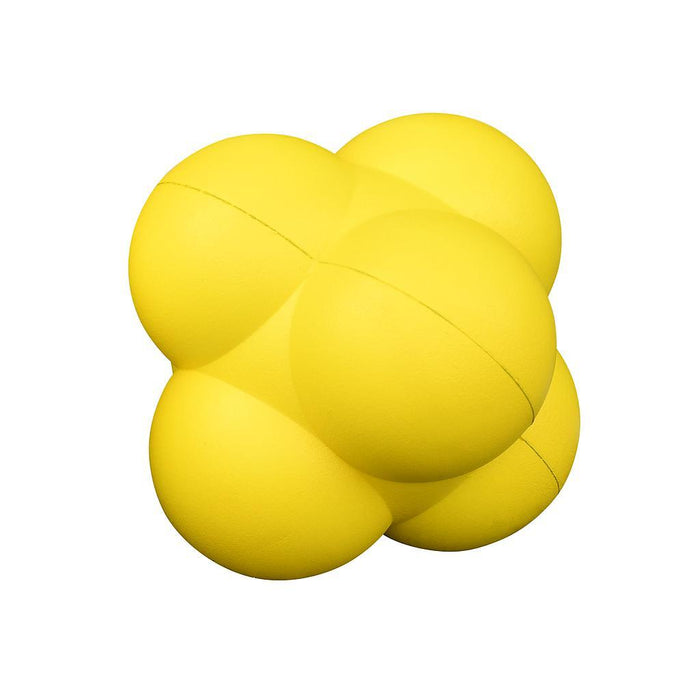 Coated Foam Reaction Ball Yellow Yellow