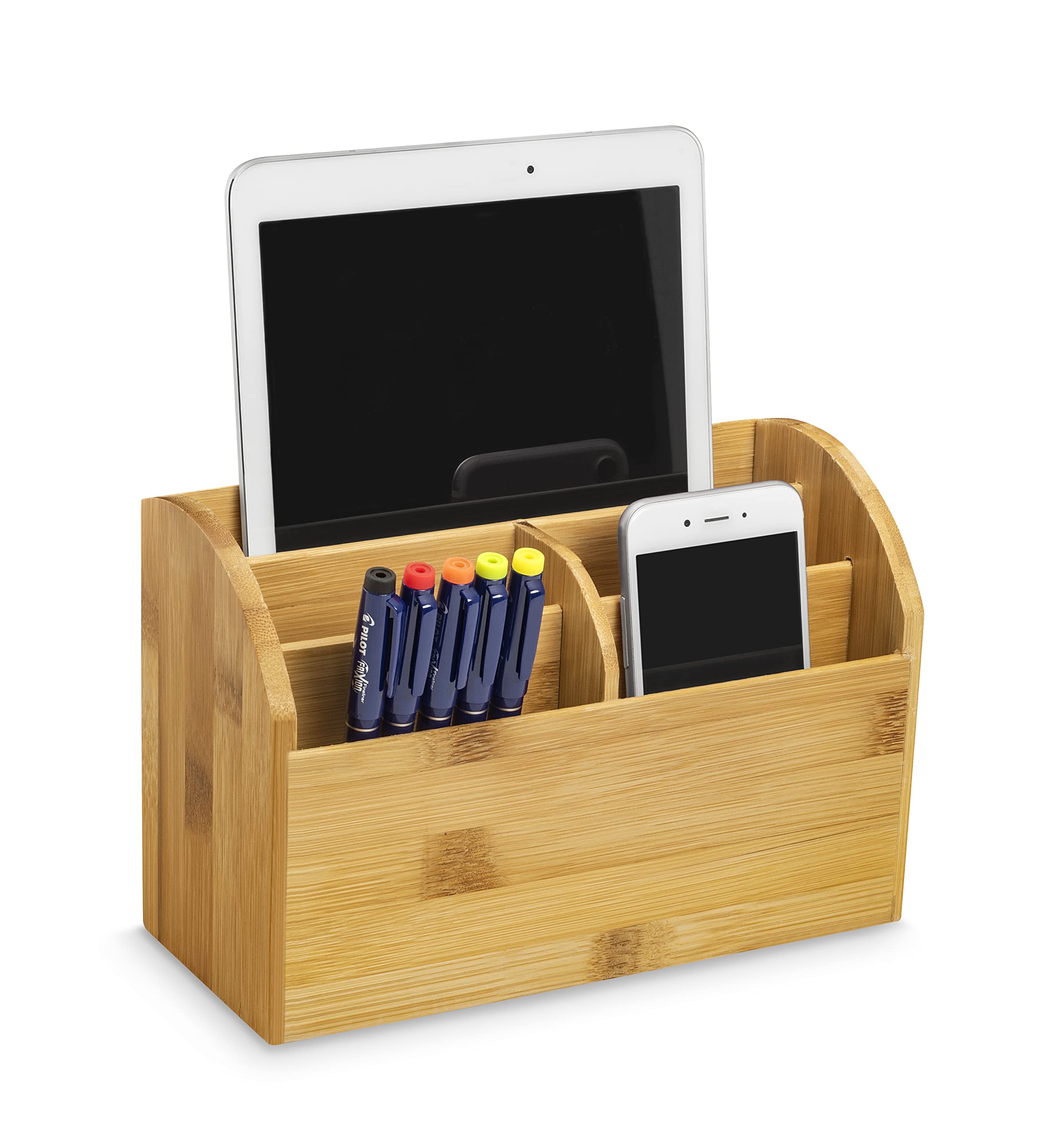 CEP Silva by Cep Bamboo Desk Organiser With 5 Compartments - 2240020301