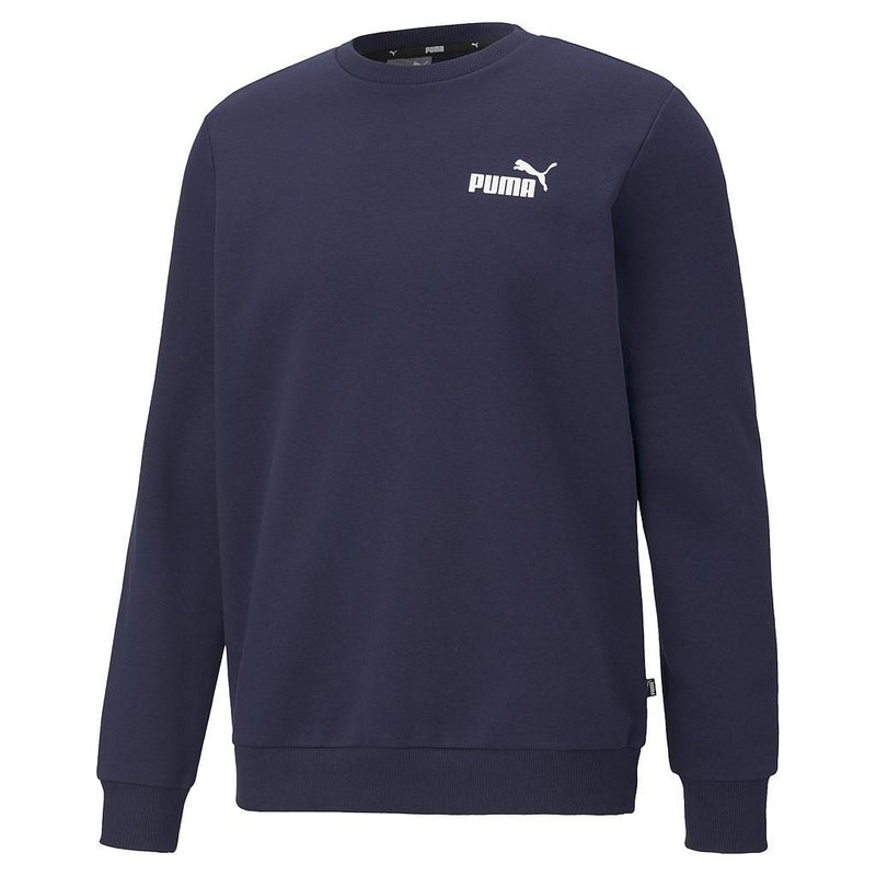 Puma Mens ESS Small Logo Crew XSmall Peacoat XSmall Peacoat