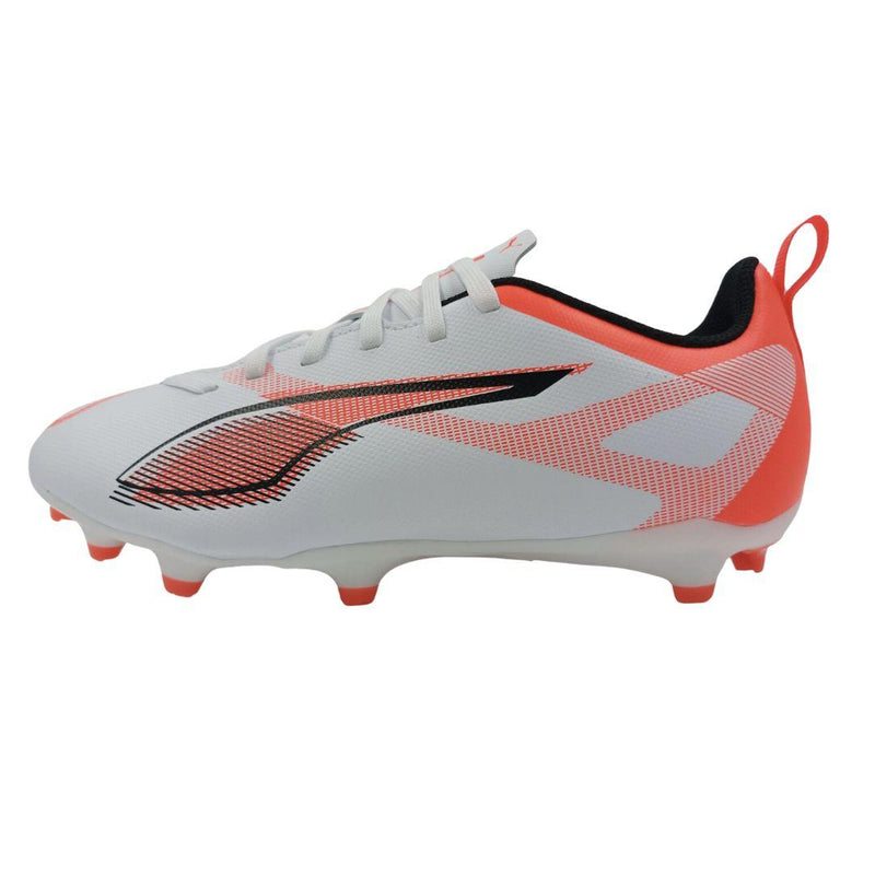Puma Ultra 5 Play FG/AG Junior Football Boots J13 White/Black/Red J13 White/Black/Red