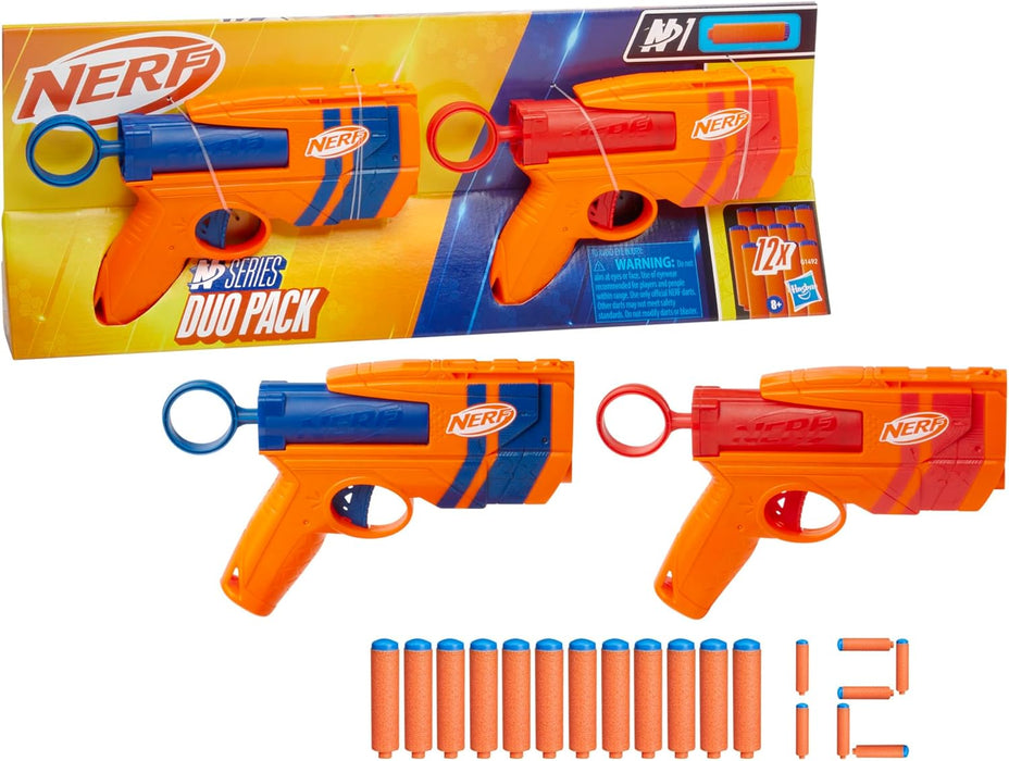 Nerf N Series Duo Pack Dart Blasters and 12 N1 Darts