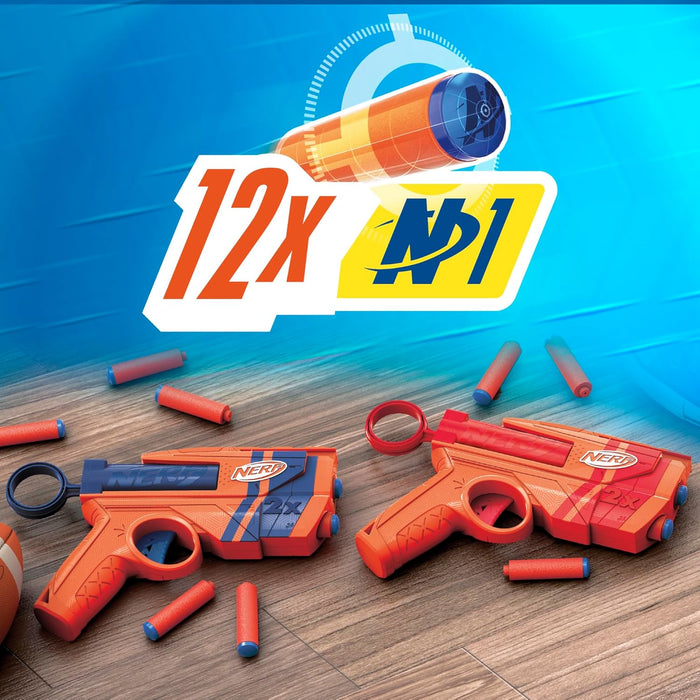 Nerf N Series Duo Pack Dart Blasters and 12 N1 Darts