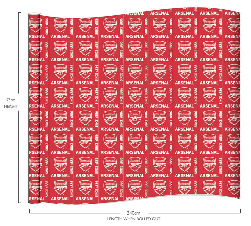 Team Merchandise Gift Wrap Paper Arsenal Arsenal