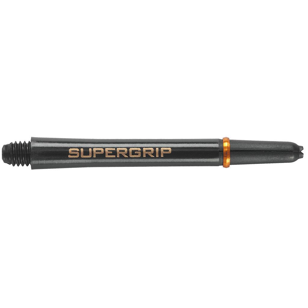 Harrows Supergrip Darts Shafts Medium Black/Gold Medium Black/Gold