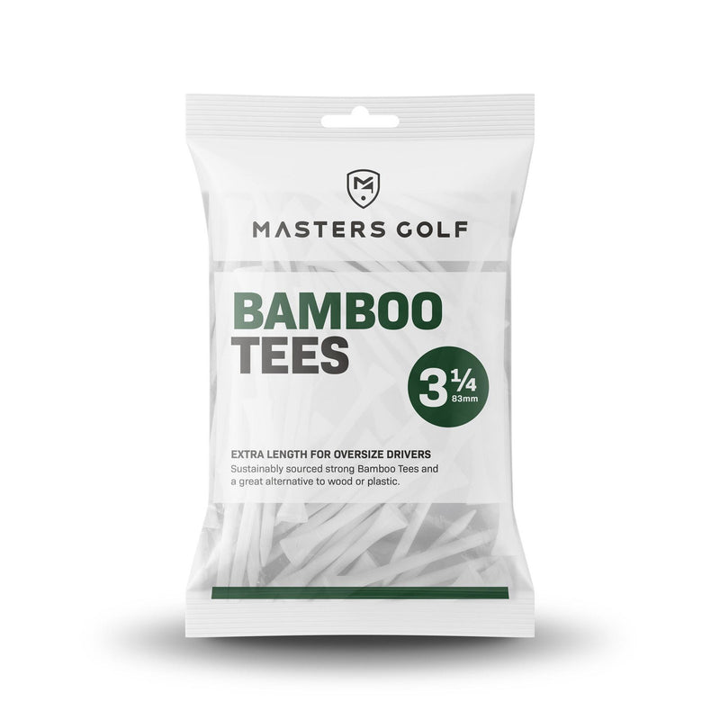 Masters Bamboo Tees (Bag of 15) 3 1/4" White 3 1/4" White