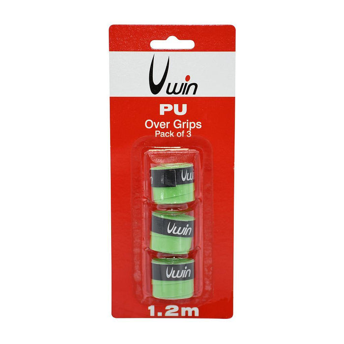 Uwin Over Grip - Pack of 3 Green Green