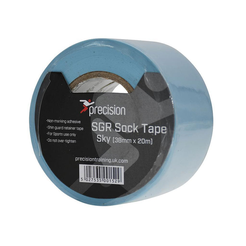 Precision SGR Sock Tape 38mm (Pack of 5) 38mm x 20m Sky 38mm x 20m Sky