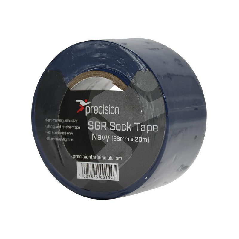 Precision SGR Sock Tape 38mm (Pack of 5) 38mm x 20m Navy 38mm x 20m Navy