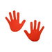 Hand Floor Marker (Pack of 6) Red Red