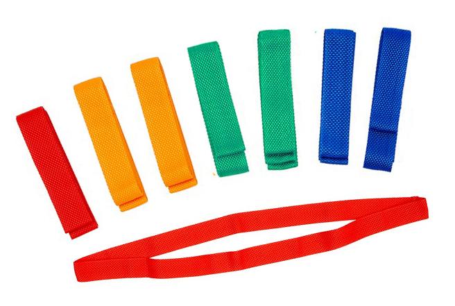Team Bands (Pack of 10) 120cm Orange 120cm Orange