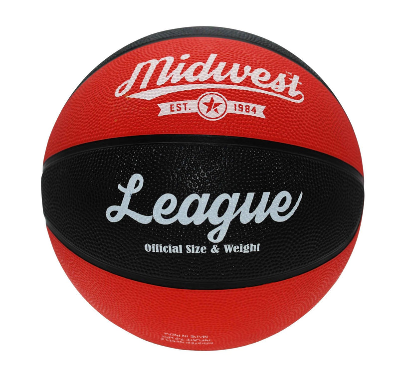 Midwest League Basketball 3 Black/Red 3 Black/Red