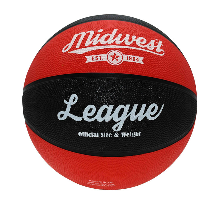 Midwest League Basketball 7 Black/Red 7 Black/Red