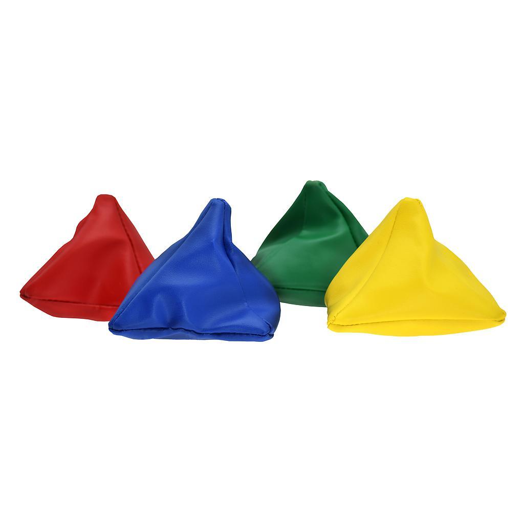 Pyramid Bag (Poly filled) Red Red