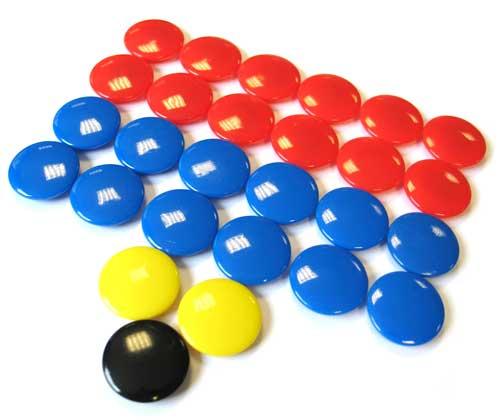 Precision Replacement Magnets (Set of 27) 3cm 3cm