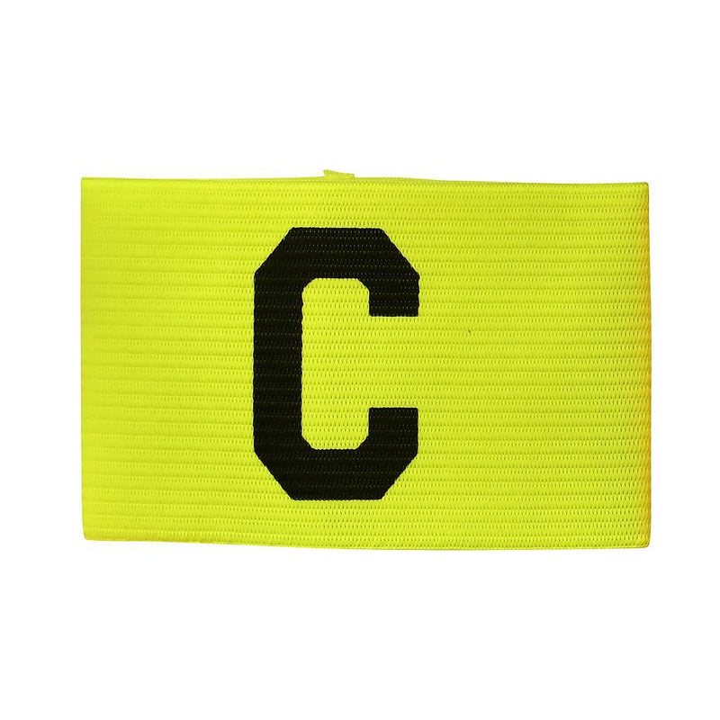 Precision Big C Captains Armband Adult Fluo Yellow Adult Fluo Yellow
