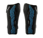 Precision Origin.0 Strap Shin Guards Medium Black/Cyan Medium Black/Cyan