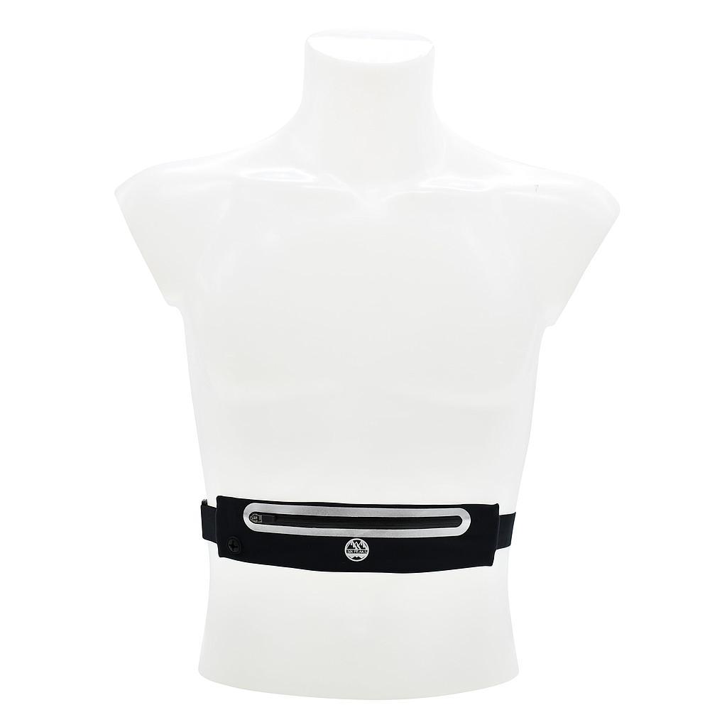 Six Peaks Reflective Running Expandable Waist Belt Black Black