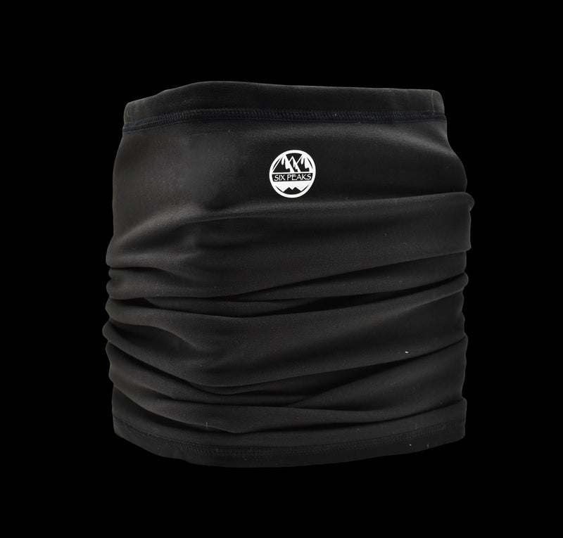 Six Peaks Winter Neck Warmer Black Black