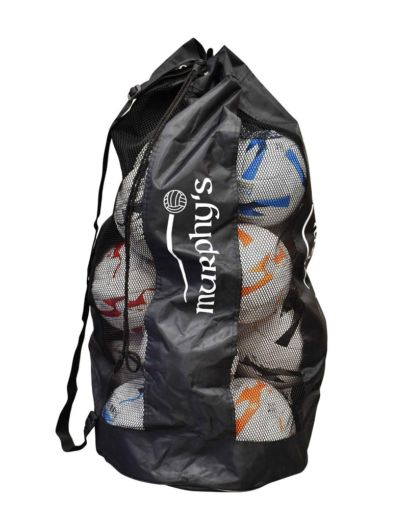 Murphy's 12 Ball Gaelic Football Sack Black Black