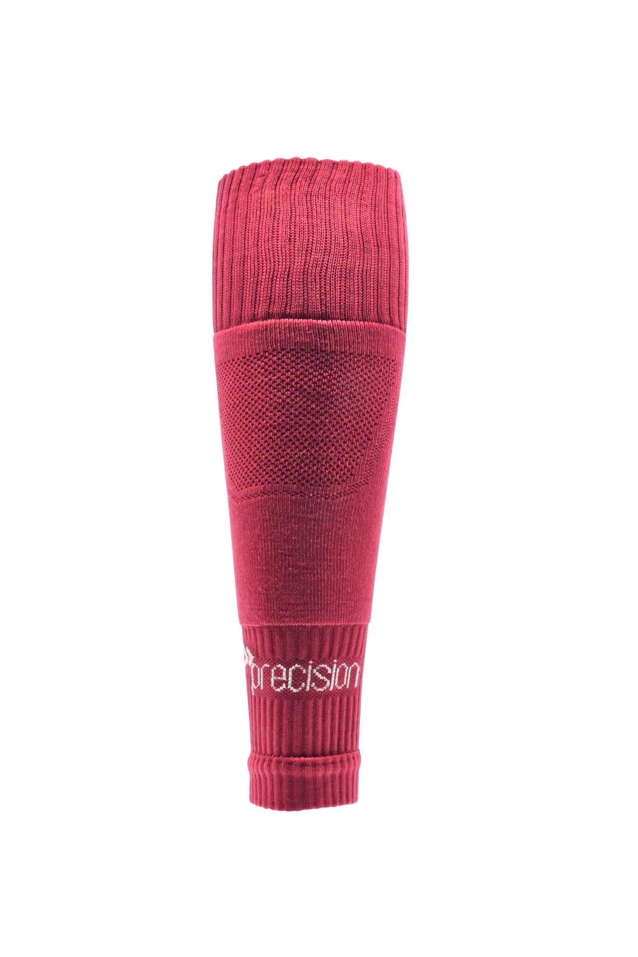 Precision Pro Footless Compression Sleeve Socks 7 - 12 Maroon 7 - 12 Maroon