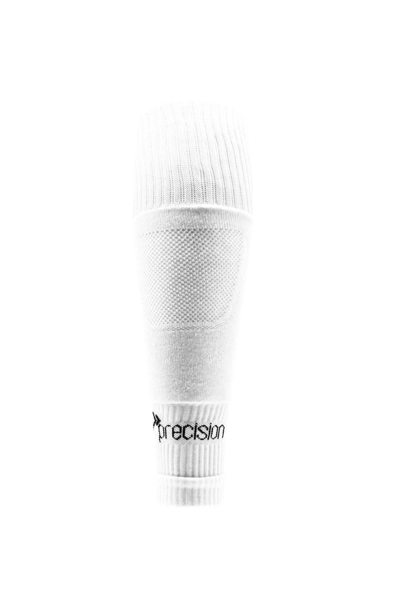Precision Pro Footless Compression Sleeve Socks Junior J12 - 6 White J12 - 6 White