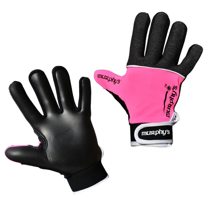 Murphy's V2 Gaelic Gloves Junior 5 / Under 10 Pink/Black/White 5 / Under 10 Pink/Black/White