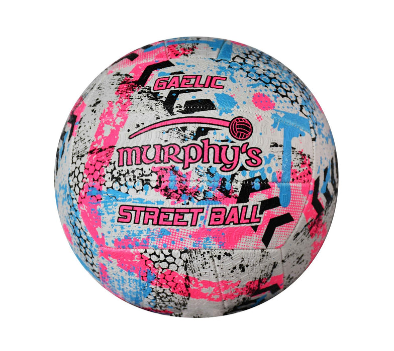 Murphy's Gaelic Street Footballs 4/Trainer White/Pink/Cyan 4/Trainer White/Pink/Cyan
