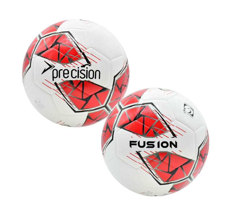 Precision Fusion FIFA Basic Training Ball 3 White/Red/Grey/Black 3 White/Red/Grey/Black