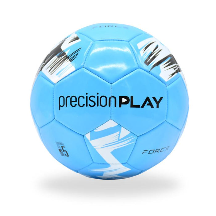 PrecisionPLAY Force Football 4 Fluo Blue/White/Black 4 Fluo Blue/White/Black