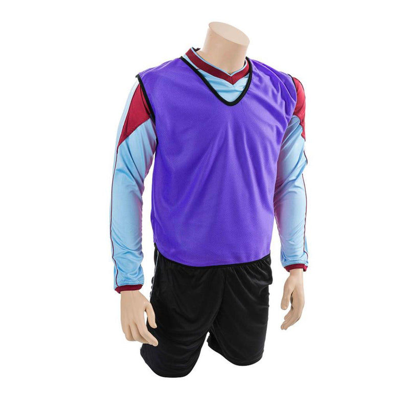 Plain Mesh Training Bib (Youth, Adult) Adult Purple Adult Purple