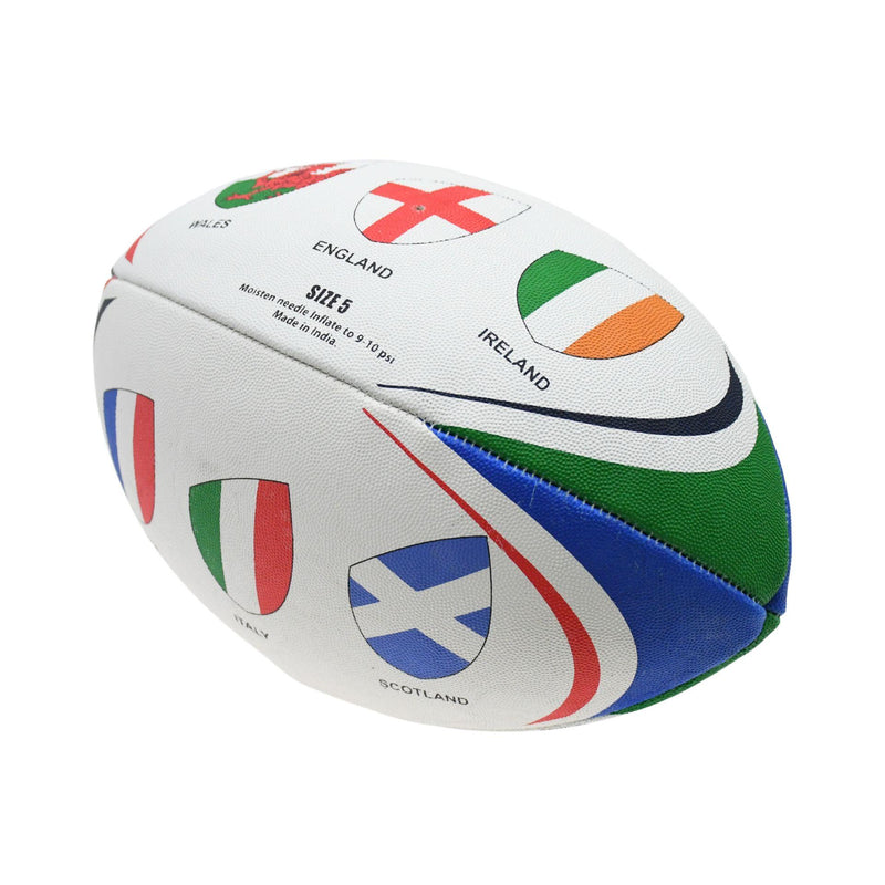 International Tournament Themed Rugby Ball 5 5