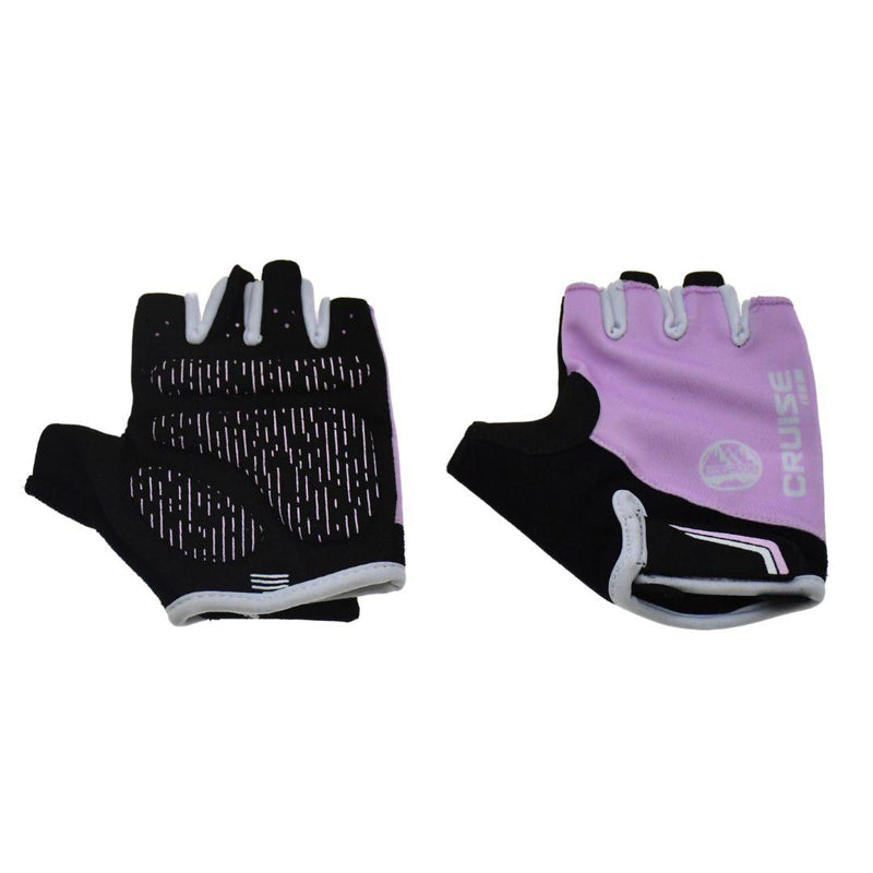 Six Peaks Junior Cycling Gloves 7-8 Years Pink/Black/White 7-8 Years Pink/Black/White