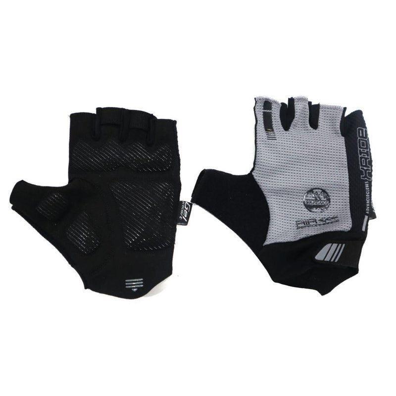 Six Peaks Adult Cycling Gloves Large Grey/Black Large Grey/Black
