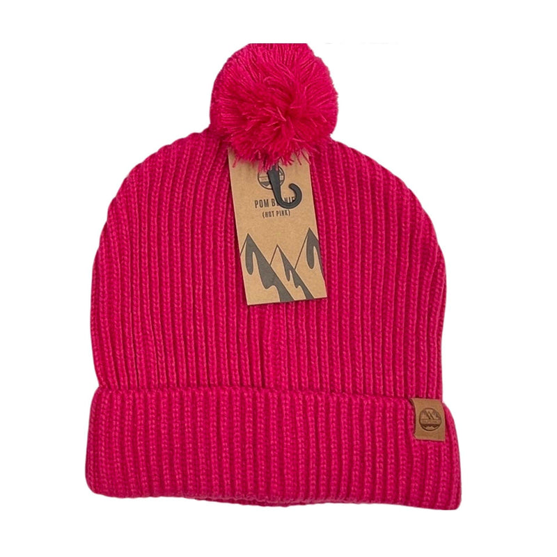 Six Peaks Pom Beanie OSFM Hot Pink OSFM Hot Pink