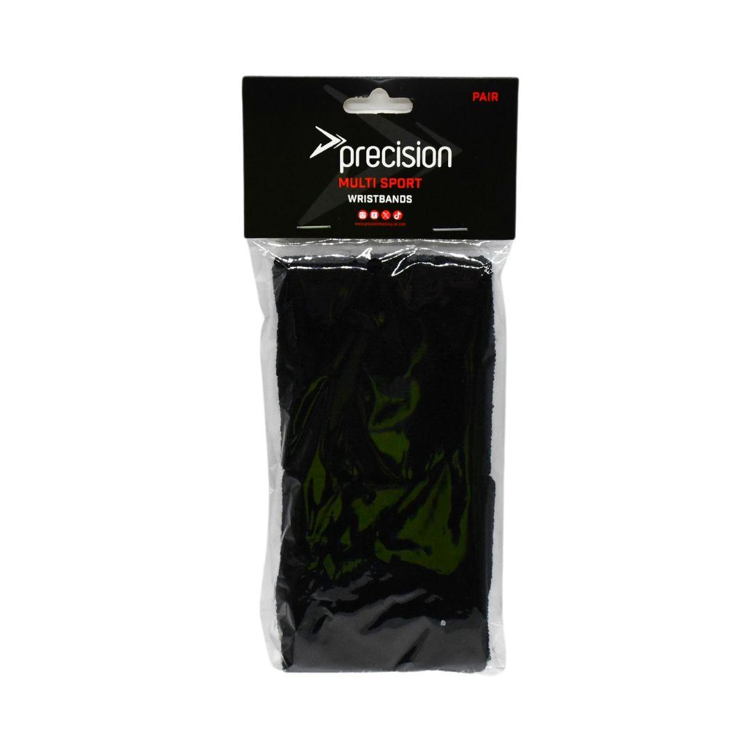 Precision Wristbands Black Black